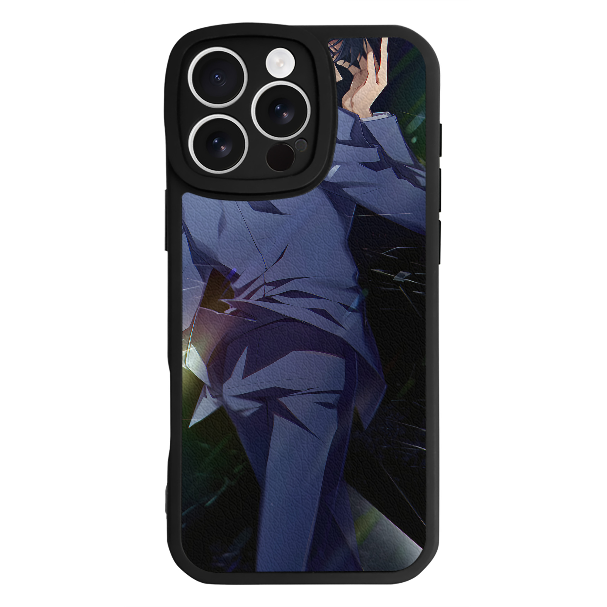 （画像用） 名探偵コナン Detective Conan 【iPhone 16シリーズ対応】シリコンスマホケース（レザー調） 材質：シリコン
